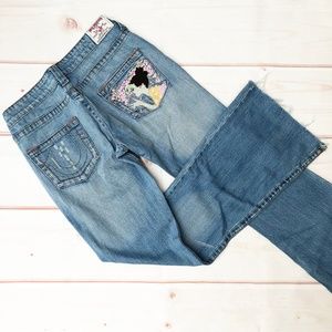 True Religion | "Woodstock" Geisha Pocket Jeans